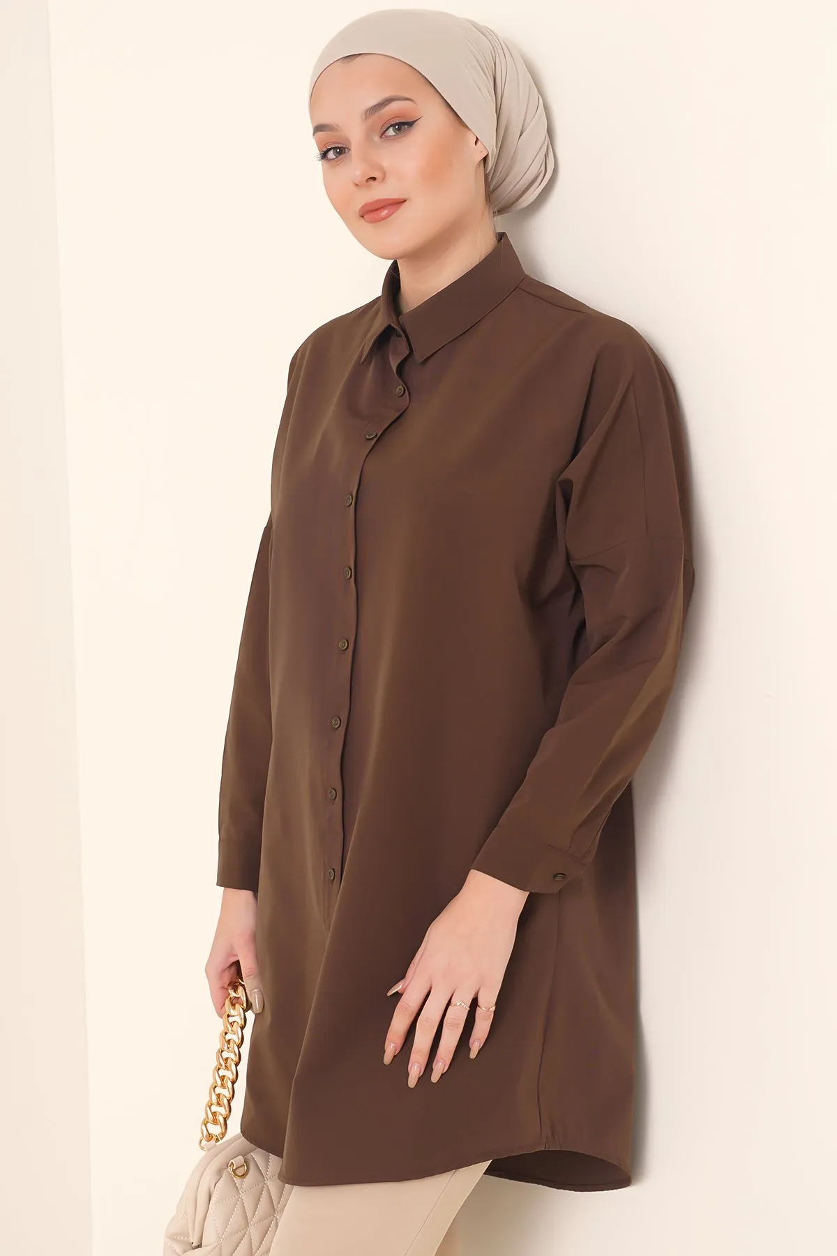 5845 tesettür tunik