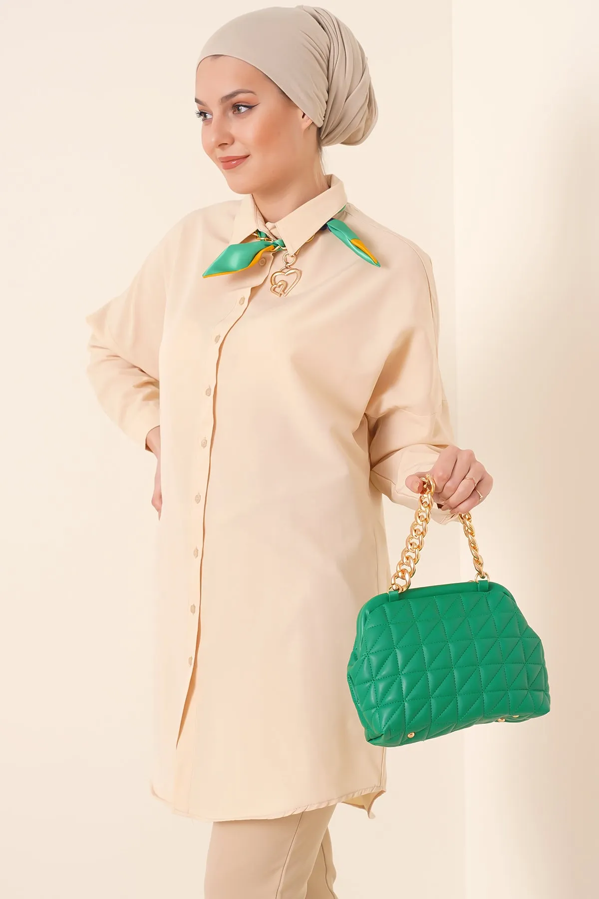 5845 tesettür tunik