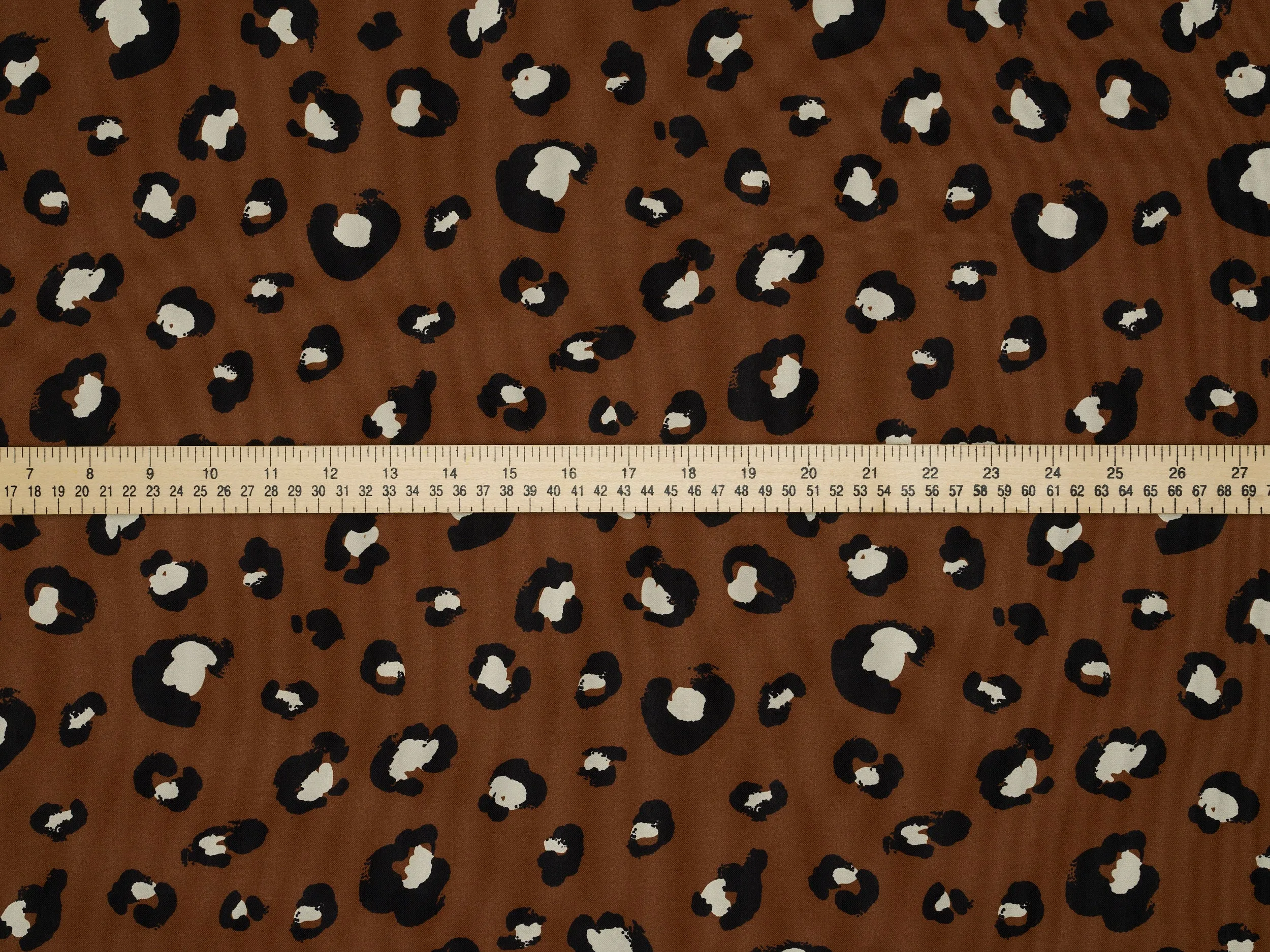 Animal   print -  Woolpeach fabric by the yard - soft flowy fabric