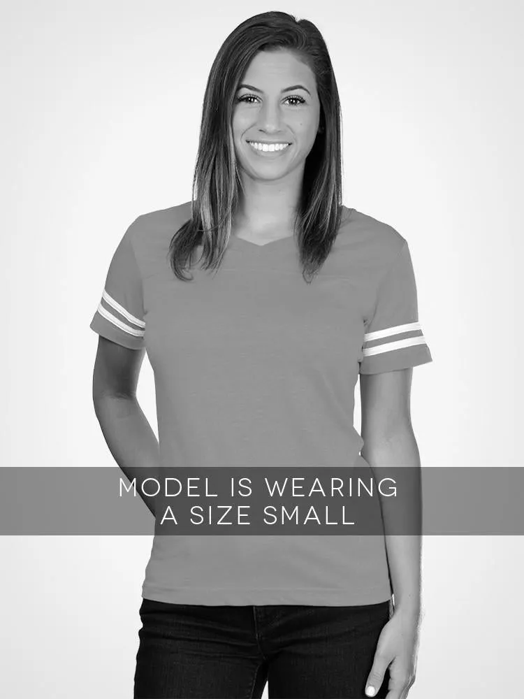 Brady Striped V-Neck Tee
