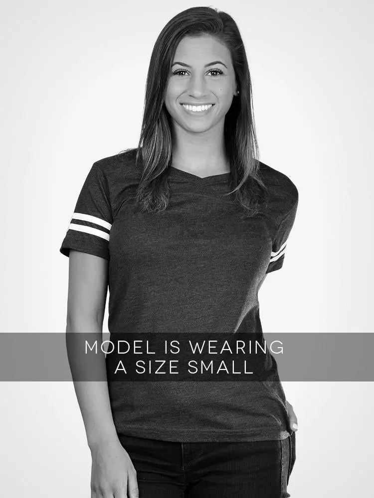 Brady Striped V-Neck Tee