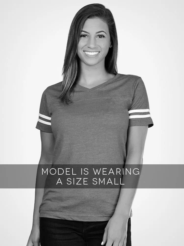 Brady Striped V-Neck Tee