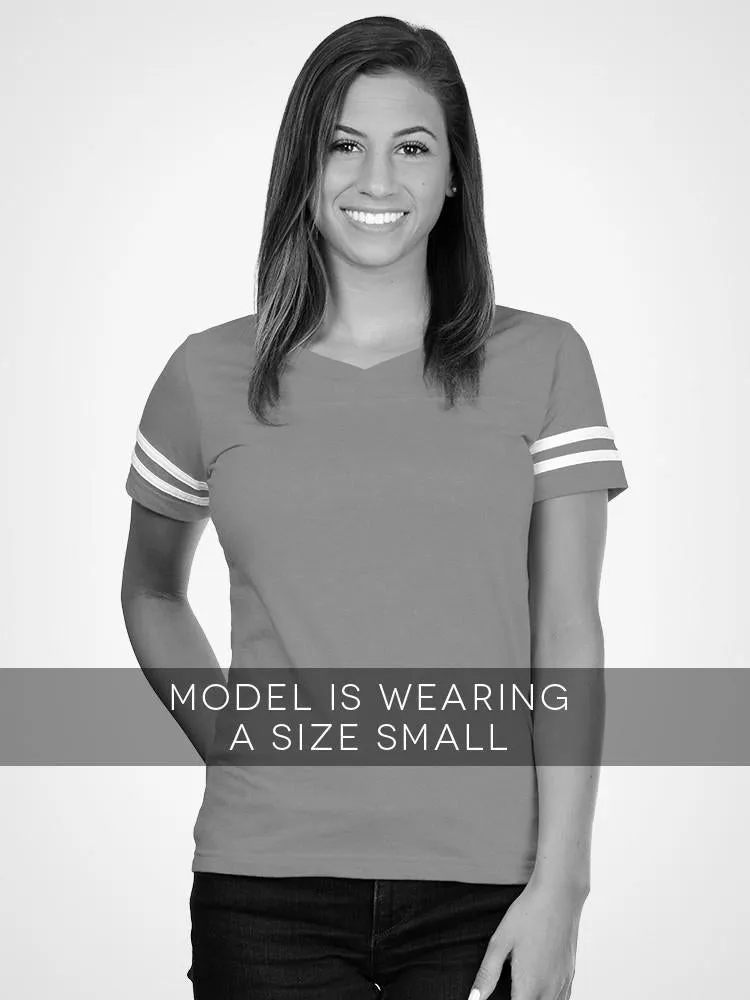 Brady Striped V-Neck Tee