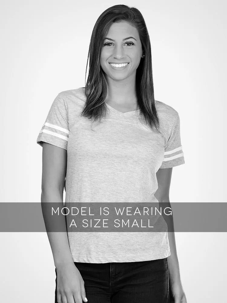 Brady Striped V-Neck Tee