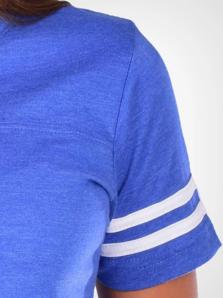 Brady Striped V-Neck Tee