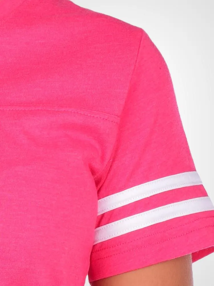 Brady Striped V-Neck Tee