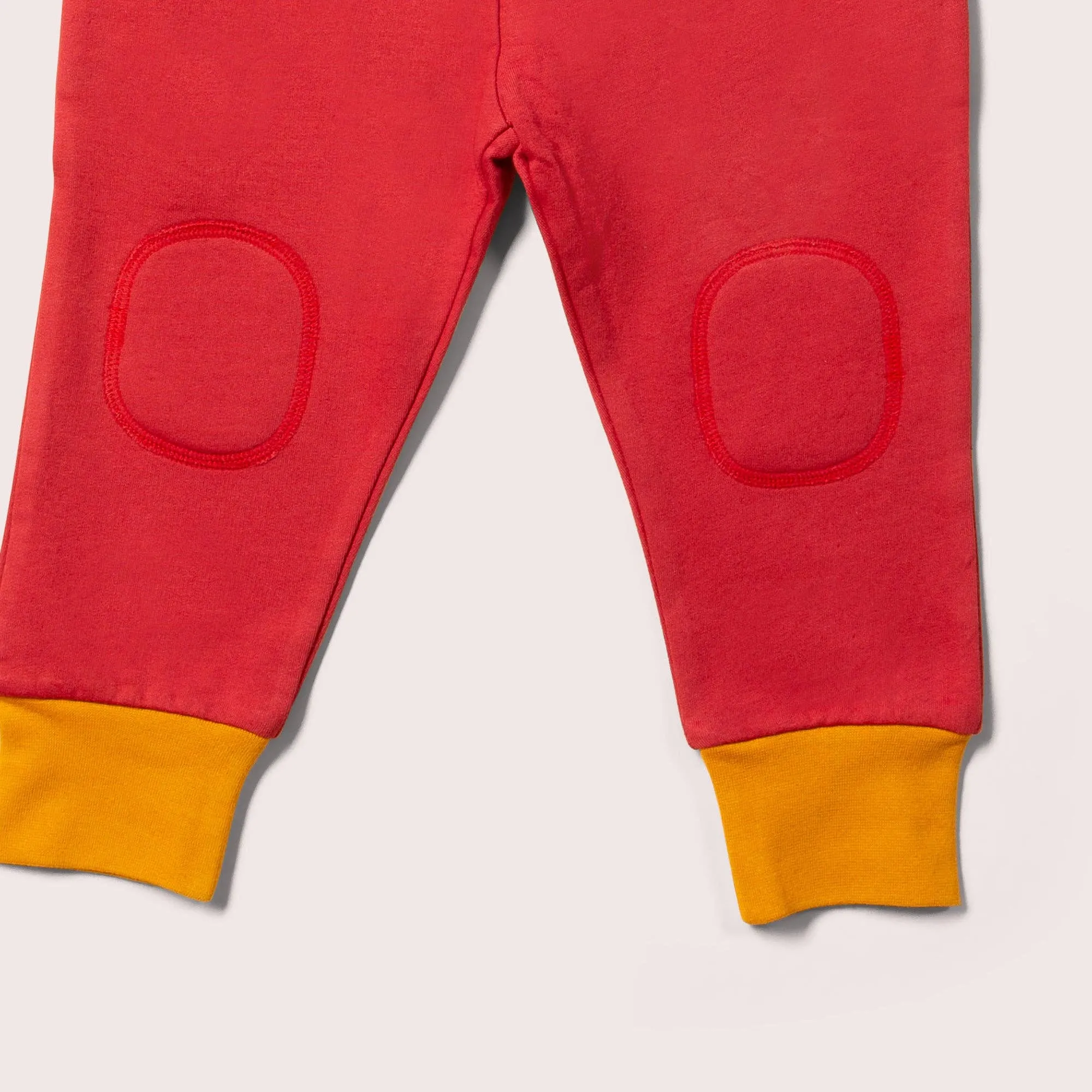 Cozy joggers- soft red