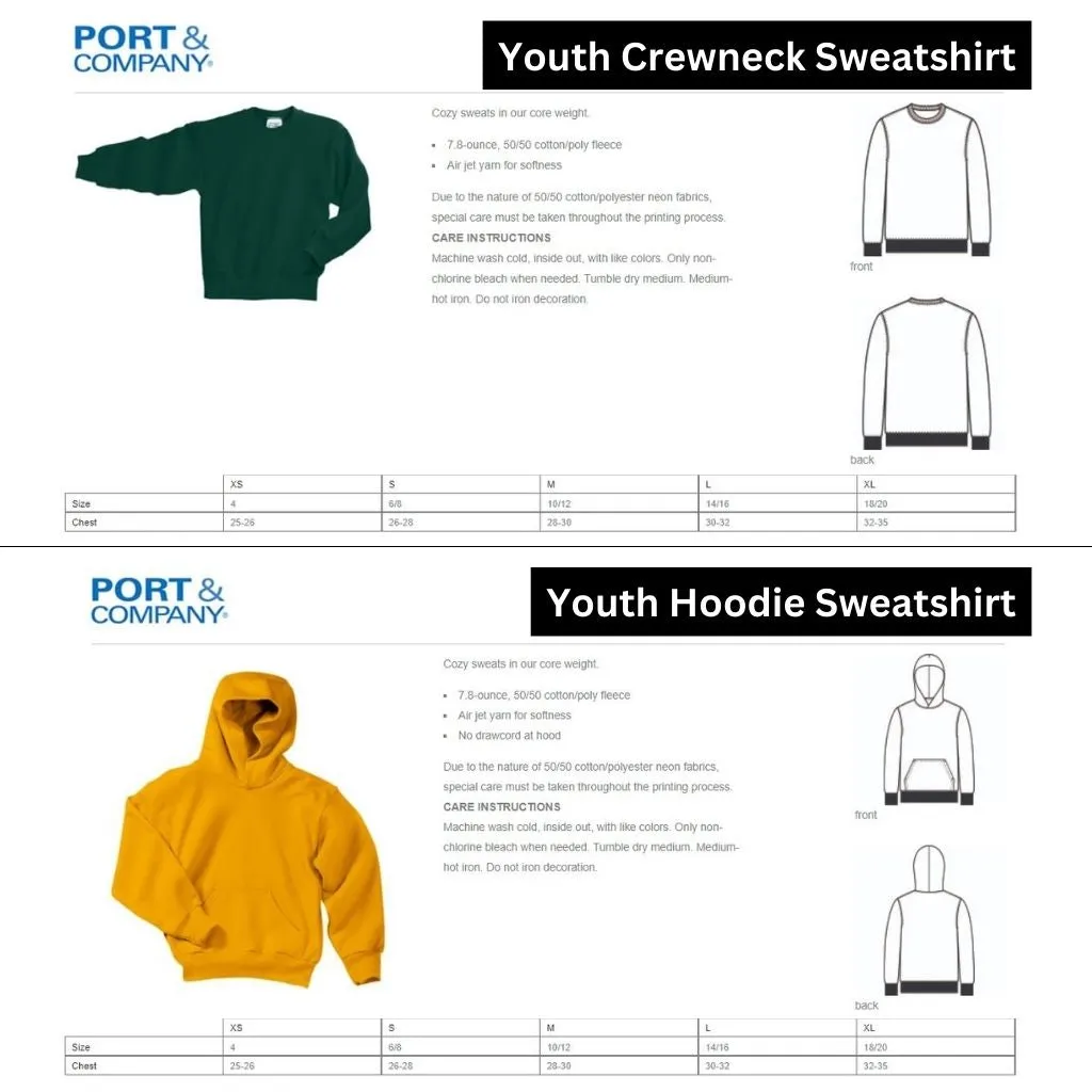 FZ United Boys Lacrosse Striped Lacrosse Design On Adult and Youth Tees And Sweatshirts