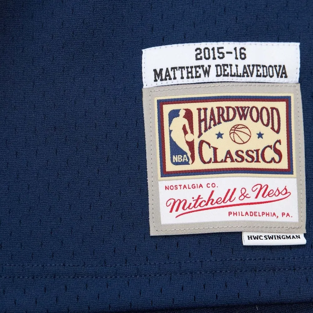 Mitchell & Ness Swingman Jersey Cleveland Cavaliers Matthew Dellavedova Alt 15/16 - Astros Blue
