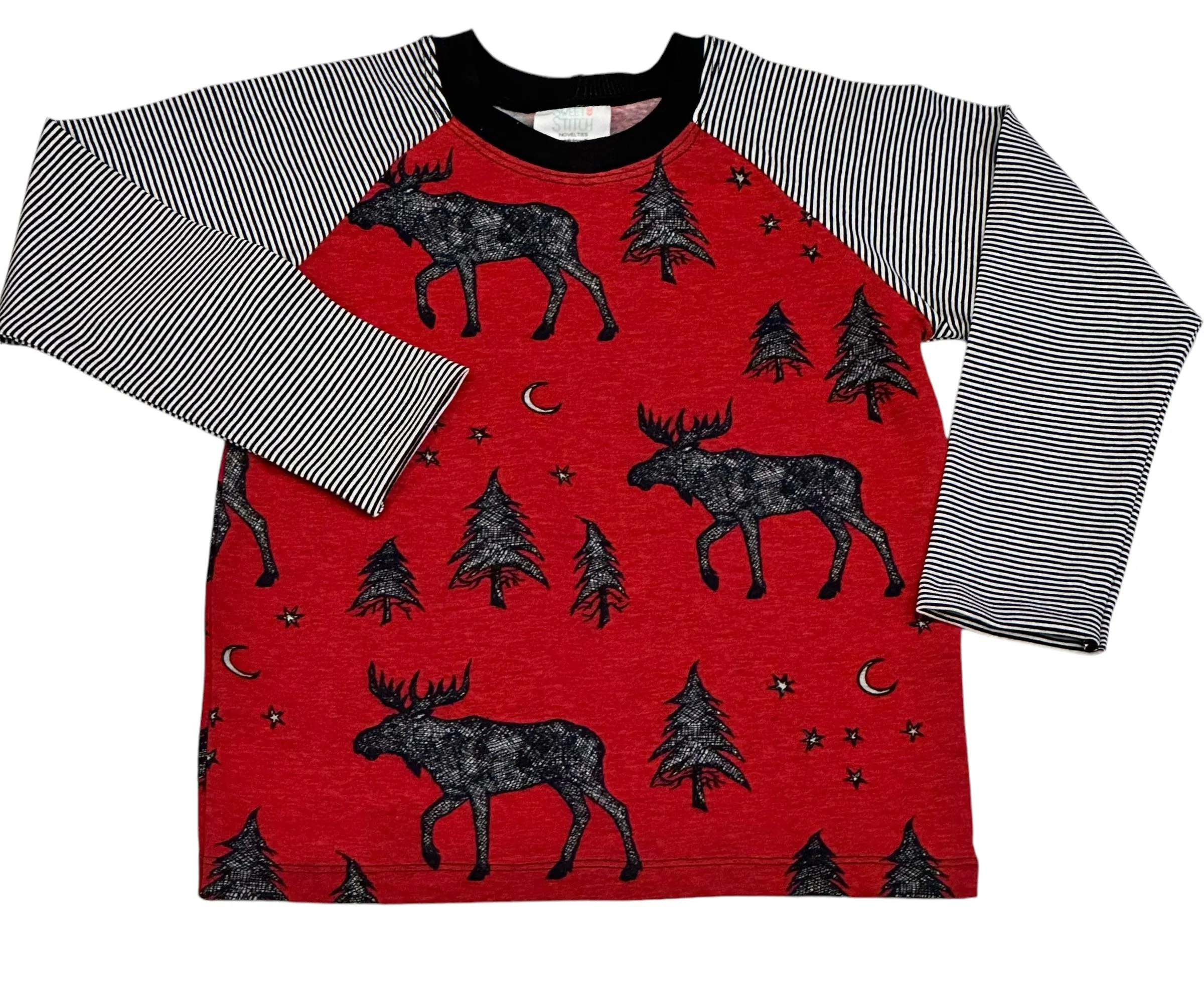 Moose Raglan and Joggers Set | Size 5/6T