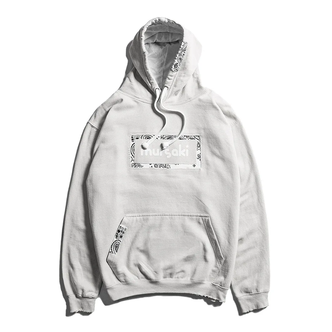 Mursaki Paisley Patched Pullover Hoodie 328-763