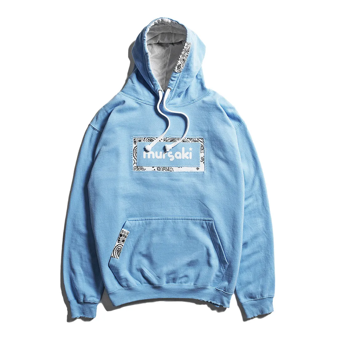 Mursaki Paisley Patched Pullover Hoodie 328-763