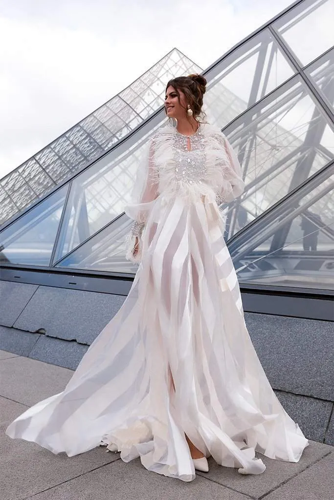 Paris Model Wedding Gown