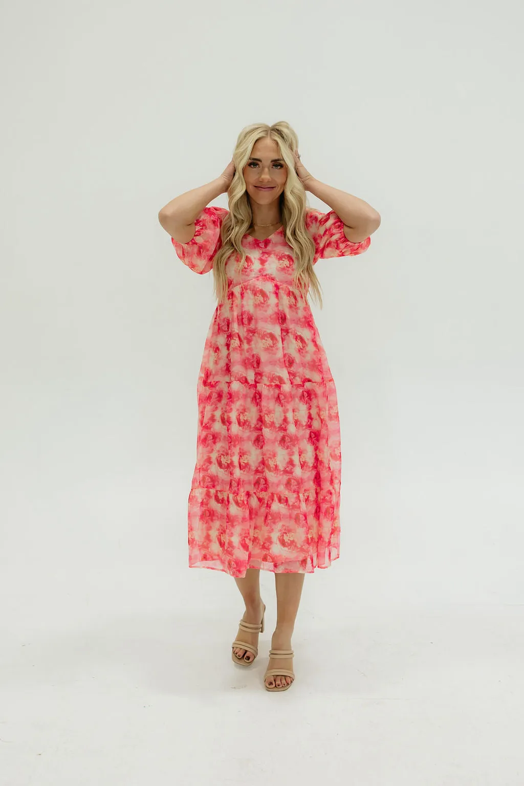 Rosalie Dress-Pink