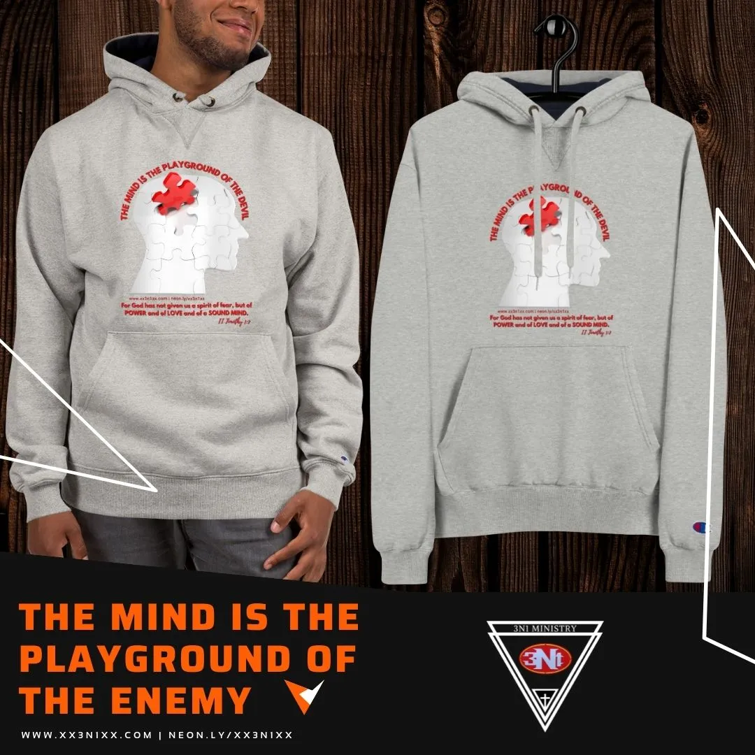 The mind gray Hoodie