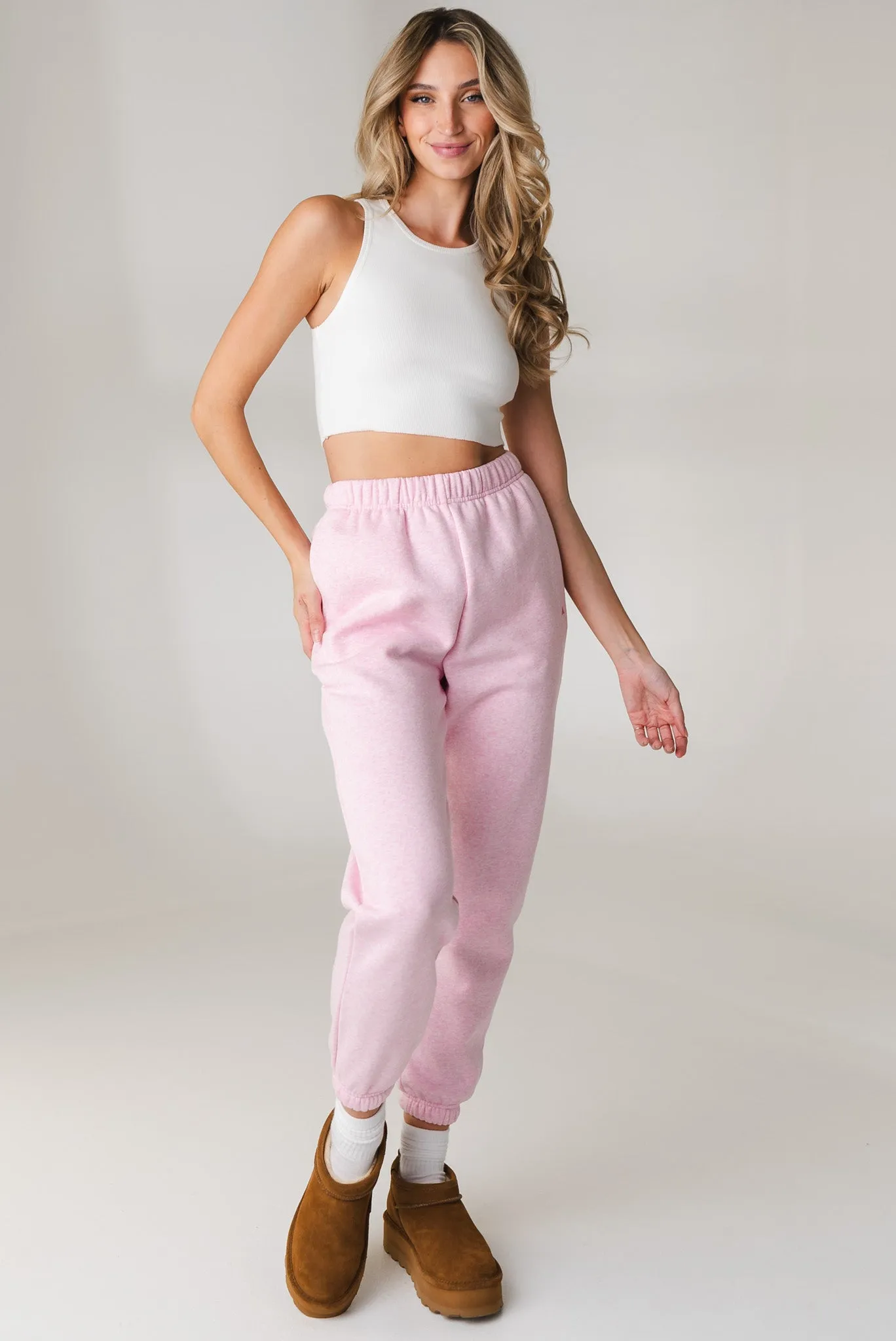 Vitality Cozy Uni Jogger - Bubblegum Marl